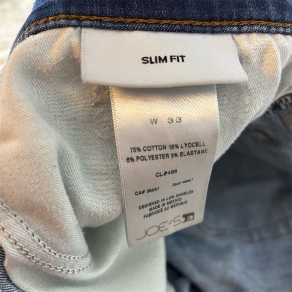 Joes Jeans‎ Slim Fit Blue Wash Denim Jeans Womens Size 33 - Picture 6 of 8